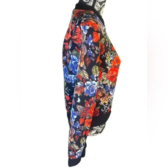 Bright and Bold French Atmosphere Full-Zip Jacket Size Large - Picture 5 of 10